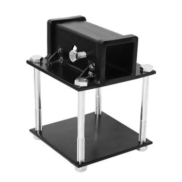 Imagem de 7BLACKSMITHS Adaptador de engate RV Adaptador de engate de 5 cm Receptor Trailer Quadrado Suporte de para-choque Bicicleta Rack Cargo