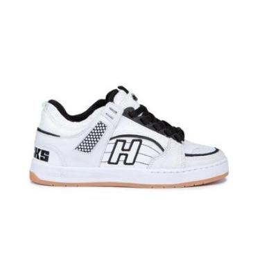 Imagem de Tênis Hocks Bold Masculino - Branco e Preto-Masculino