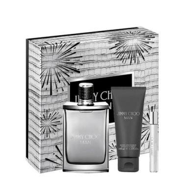 Imagem de Kit Jimmy Choo Man Masculino - Eau de Toilette 100ml + 7,5ml + Sabonet