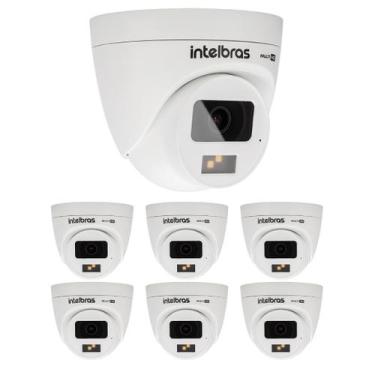 Imagem de Kit 7 Câmeras Multi HD 2 Megapixels 20m VHD 1220 D FULL COLOR G8 Intel