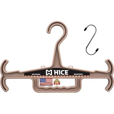 Imagem de HICE Cabide | Cabide padrão resistente original | capacidade de carga de 90 kg | Resina durável de alto impacto | para armadura corporal, equipamento tático, policial, militar, mergulho, equipamento