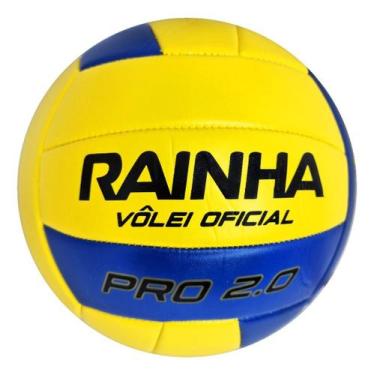 Imagem de Bola De Vôlei Rainha Profissional Pro 2.0 Amarela Oficial - Kagiva