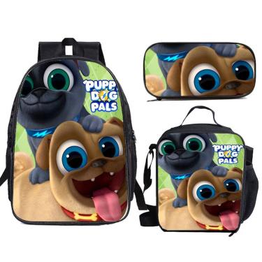 Imagem de Conjunto de mochilas escolares Pupp Dog Pals, 3 unidades para crianças