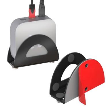 Imagem de Suporte de parede de metal ajustável para TV Box para TV, roteador e outros reprodutores de mídia