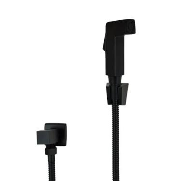 Imagem de Ducha Higiênica Água Fria Square - Preto Fosco