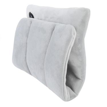 Imagem de Ymiko Aquecedor de Mão Recarregável USB Com Display Digital, Pacote de Calor Elétrico de Pelúcia Macio para Clima Frio, Protetor de Calor Portátil de 5V para Uso Externo (Cinza)