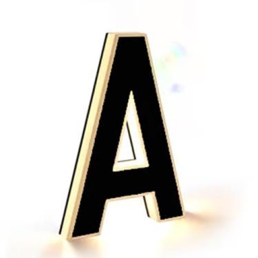 Imagem de Números de casa iluminados para o exterior, placas de endereço iluminadas por LED solar, sinais de números de endereço de LED à prova d'água para casas, placa de endereço iluminada para exterior para