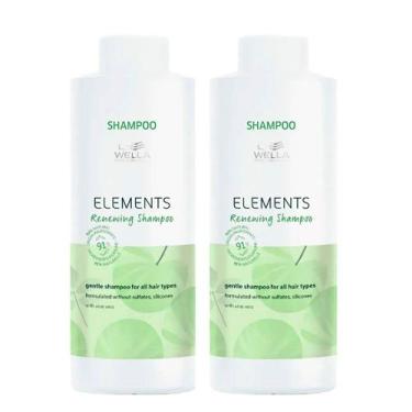 Imagem de Wella Professionals Elements Renewing Kit  Com Dois Shampoos, Kit