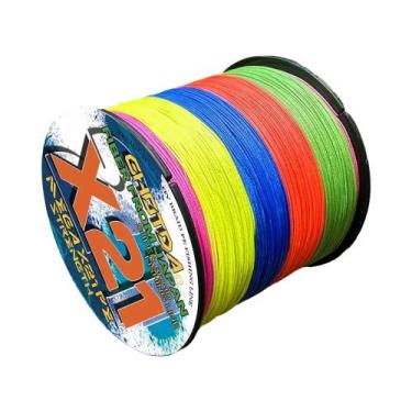 Imagem de Linha De Pesca Multifilamento PE GHOTDA Super Forte 21 Fios 300M 27-21