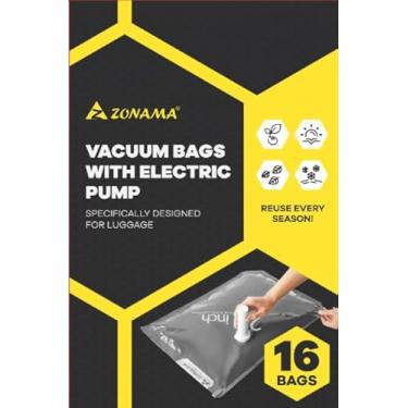 Imagem de Pacote com 16 sacos de vácuo de viagem