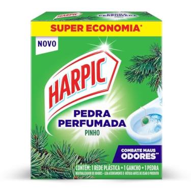 Imagem de HARPIC PEDRA SANITÁRIA AROMA PLUS PINHO 1un