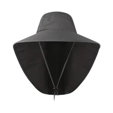 Imagem de Chapéu De Sol Unissex Com Aba Larga E Proteção UV Para Caminhadas, Pes