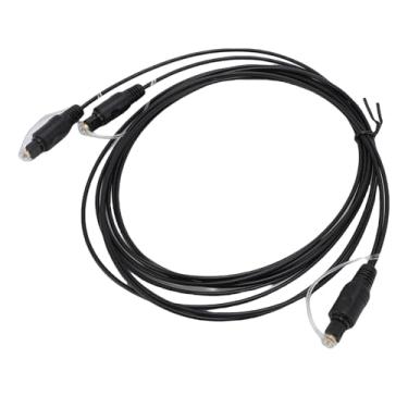 Imagem de Cryfokt Cabo Divisor de Fibra óptica Transmissão Estável para Console de Jogos Home Theater HDTV Cabo Adaptador para Portas ópticas Toslink SPDIF Compatibilidade Universal Material Flexível
