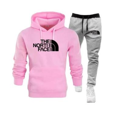 Imagem de Conjunto De Moletom Masculino Outono Inverno Estilo Fashion Estampa Si