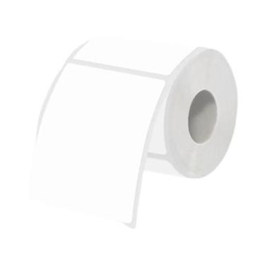 Imagem de Etiquetas Térmicas Brancas 5 Rolos 30mm 40mm 50mm De Largura Compatíve