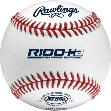 Imagem de Rawlings Bolas de beisebol oficiais da NFHS High School, 12 unidades, R100-H2, Multi, Tamanho único