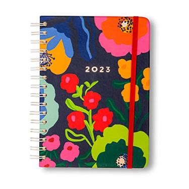 Imagem de Cicero Agenda Planner Wire-o 2023 Pólen Diária A5 Flores, Modelo: 0357, Cor: Colorido
