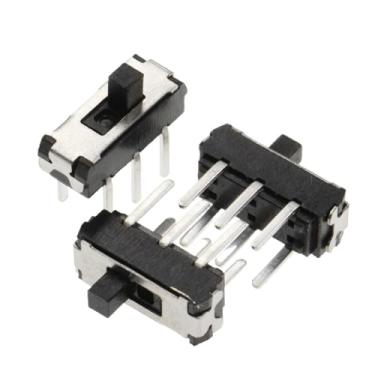 Imagem de 500 peças MSS22D18 Mini DIP Slide Switch 2P2T 6Pin Handle High 2MM para DVD Switch