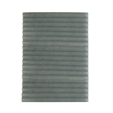 Imagem de Persianas plissadas verticais temporárias - sem perfuração, autoadesivas, fáceis de instalar - compatível com rolo de janela - cinza, 90 x 180 cm - para banheiro, cozinha, sala de estar, escritório