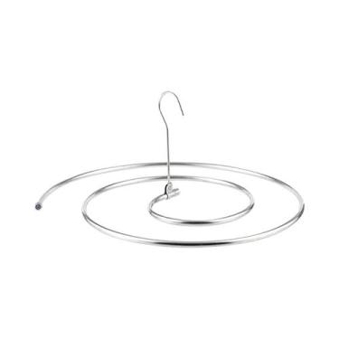 Imagem de Secador De Roupas Espiral Rotativo Que Economiza Espaço, Cabide Multif