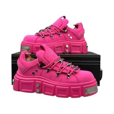 Imagem de Tênis Casuais Masculinos 39-44 Com Solado Grosso E Superior Resistente