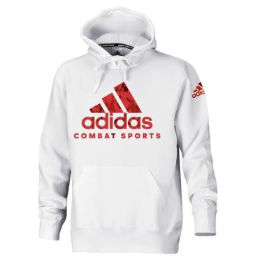 Imagem de Blusa Adidas Moletom Combat Com Capuz Branco-Masculino
