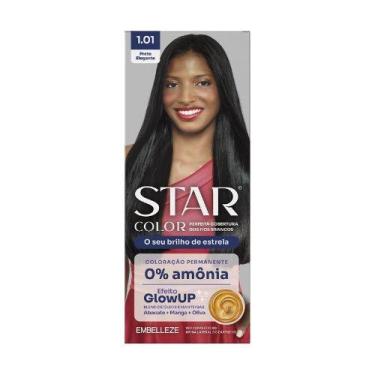 Imagem de Embelleze tintura star color sem amonia 1.01 preto elegante