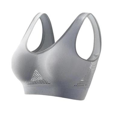 Imagem de Sutiã Esportivo Feminino De Alta Intensidade À Prova De Choque Anti-qu