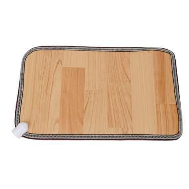 Imagem de Diydeg Tapete Aquecido, Almofada de Aquecimento Elétrica Com Temperatura Ajustável Aquecedor de Pés Sob a Mesa, Descanso Térmico Seguro e Antiderrapante para Pés Aquecidos para Mesa de (30*50 Plugue