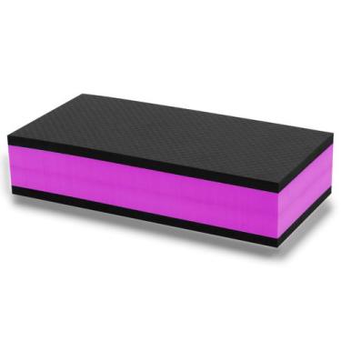 Imagem de Step academia de eva Slim 13cm de altura - AMS, Rosa