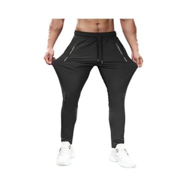 Imagem de Calças Masculinas De Primavera Verão Para Corrida, Yoga, Treino, Camin