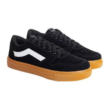 Imagem de Tênis Masculino Adulto Street Energy 1782 A, Preto, Crepe, 41
