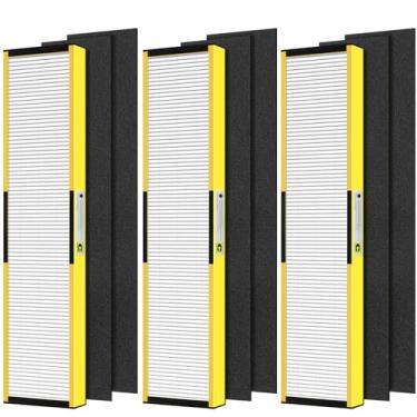 Imagem de XBGG Filtro de substituição HEPA verdadeiro FLT5000 Filter-C para purificador de ar AC5000 AC5000E compatível com G-Guardian AC5250PT, AC5300B, AC5350B, AC5350W, CDAP5500, 3 filtros HEPA C + 6