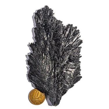 Imagem de Cianita Preta ou Vassoura de Bruxa 90mm Pedra Natural Tipo A - Cristai