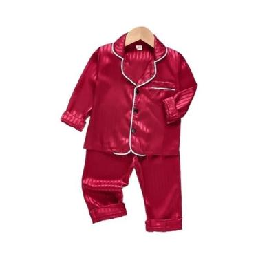 Imagem de Conjunto De Pijamas De Primavera E Outono Para Bebês Meninos E Meninas