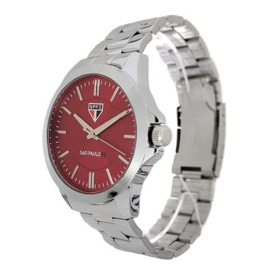 Imagem de Relógio São Paulo FC Oficial Aço Masculino SPFC-002-2-Masculino