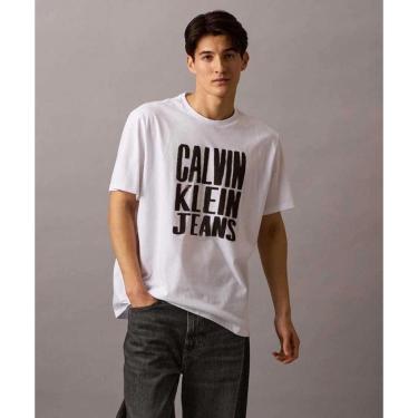 Imagem de Camiseta Clássica Calvin Klein Logo 4RB827G-110-Masculino