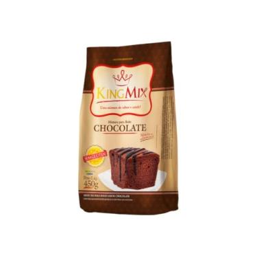 Imagem de Mistura para Bolo Chocolate King Mix 450g Sem Glúten Sem Lactose