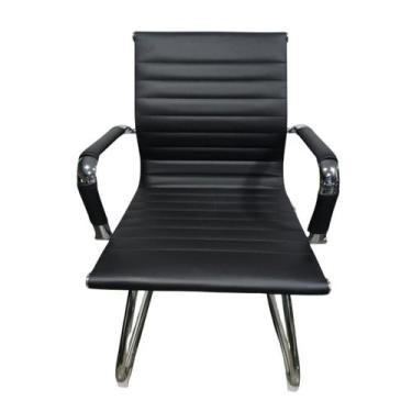 Imagem de Cadeira Escritório Esteirinha Fixa Executiva em material sintético com