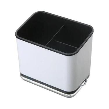 Imagem de Suporte Para Talheres Multifuncional Com Camadas Duplas E Desmontável 