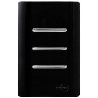 Imagem de Cj Int. Triplo Simples 4X2 - Novara Preto Brilhante Cromado