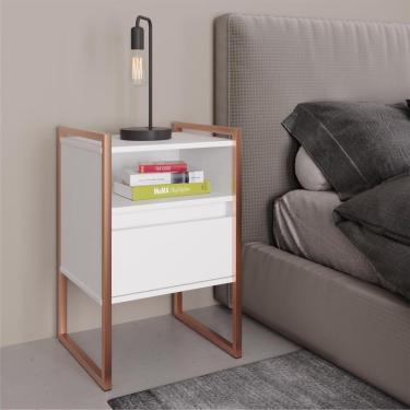 Imagem de Gaveteiro Industrial 1 Gaveta Pen Branco Cobre