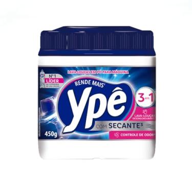 Imagem de Lava Louças Ypê em Pó 450g -Detergente para Máquina -Limpeza Profunda e Secagem