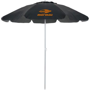 Imagem de Guarda-sol em Bagum e Haste de Alumínio Mormaii 1,60m Preto Bel