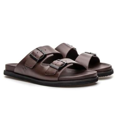 Imagem de Sandália Dinard Café - Rambourg, 40, Marrom, Masculino