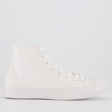 Imagem de Tênis Converse All Star Chuck Taylor III Cano Alto Branco, 38