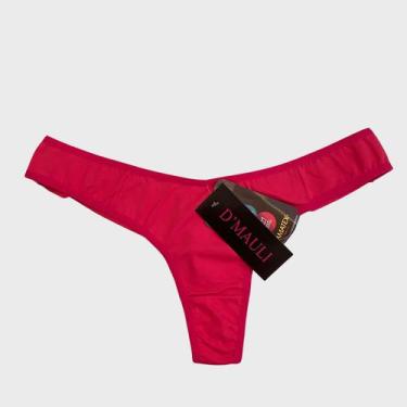 Imagem de Calcinha Fio Duplo Lisa DMauli - MF, Pink, GG
