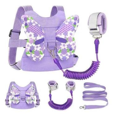 Imagem de Coleira Infantil Mochila Guia De Segurança Anti Perda Cinta - PRO BABY