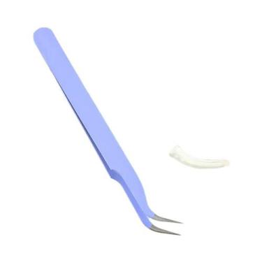 Imagem de Pinça multifuncional de ponta reta e curvada para scrapbooking, pinça 