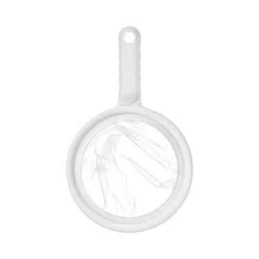 Imagem de Coador De Nylon Para Cozinha Com Cabo Para Filtrar Suco, Leite, Soja, 